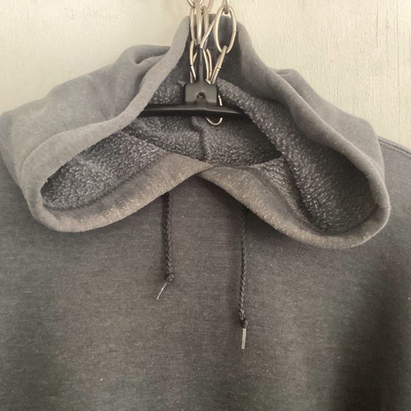 Carhartt  Vintage Spellout ( Sleeve) Patch Logo On Pocket  Sweatshirt Hoodie XL - Picture 8 of 8